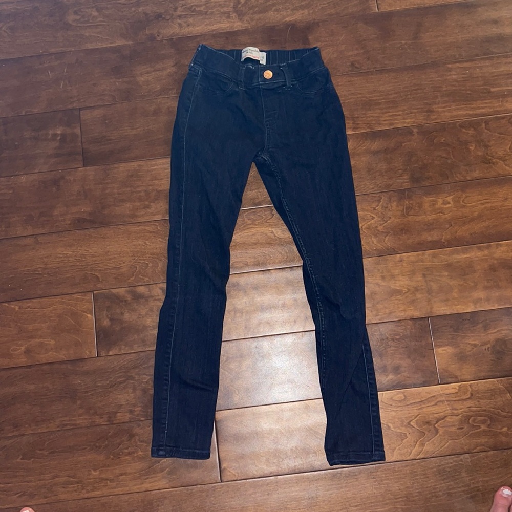 set of 2 jean leggings